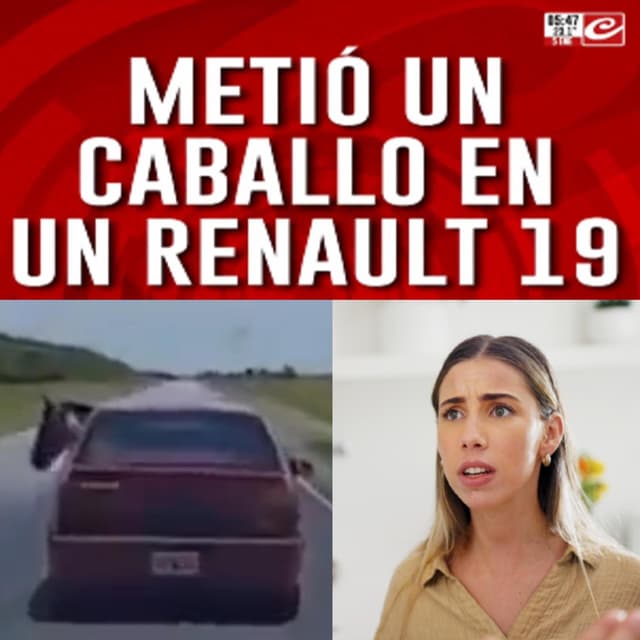 Album cover art for CABALLO EN RENAULT 19