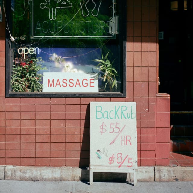 Album cover art for My Light, My Massage Parlor