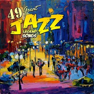 Album cover art for 49 Great Jazz Legend Songs