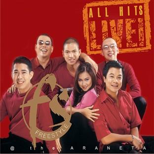 Album cover art for All Hits Live At The Araneta