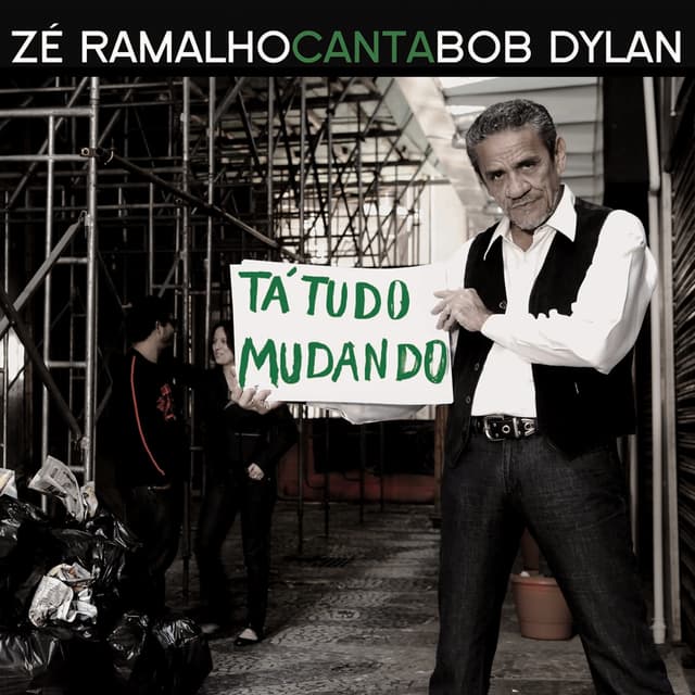 Album cover art for Zé Ramalho Canta Bob Dylan