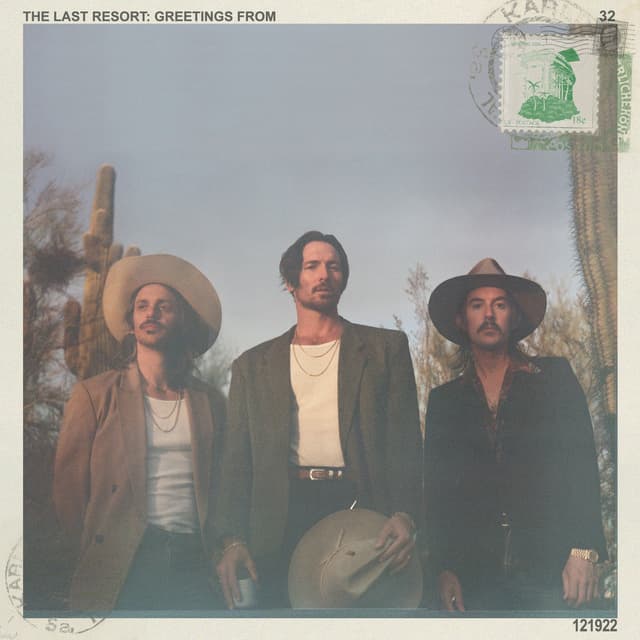 Album cover art for The Last Resort: Greetings From