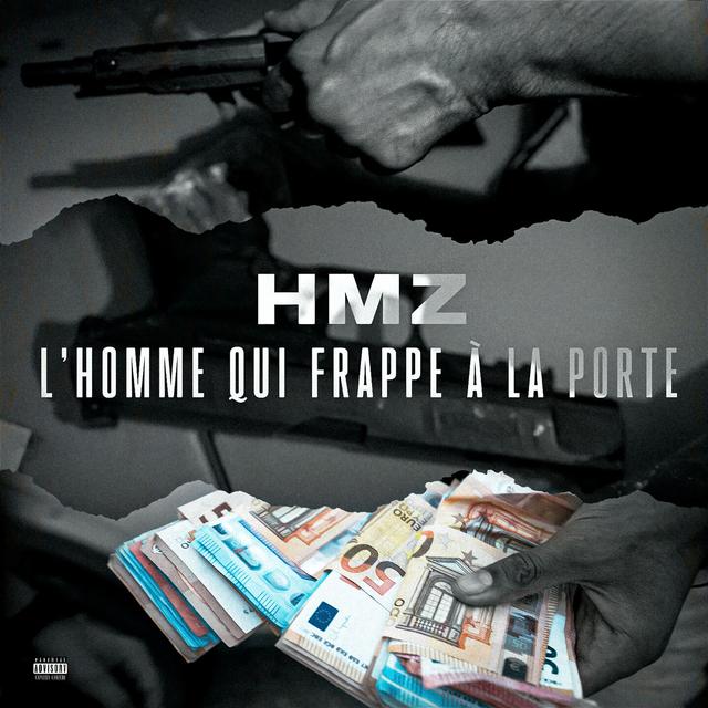 Album cover art for L'homme qui frappe à la porte