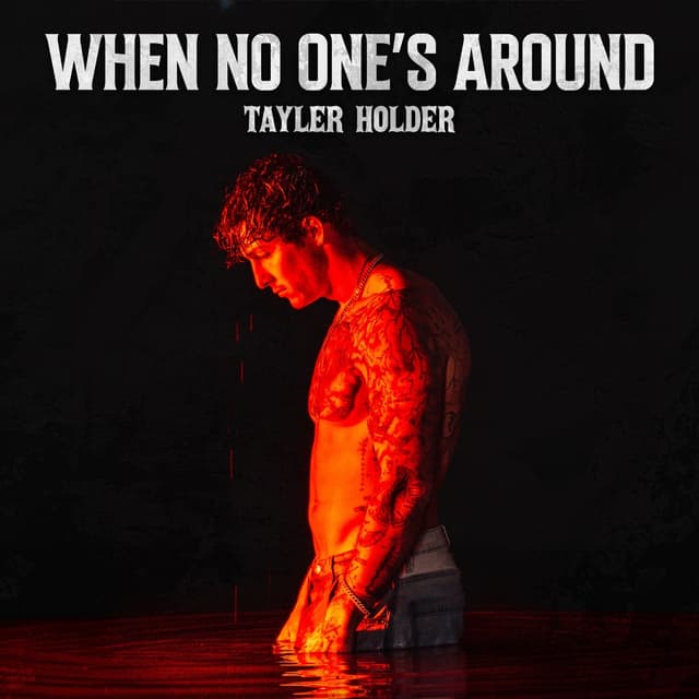 Album cover art for When No One's Around