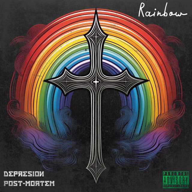 Album cover art for Rainbow (post-punk version)