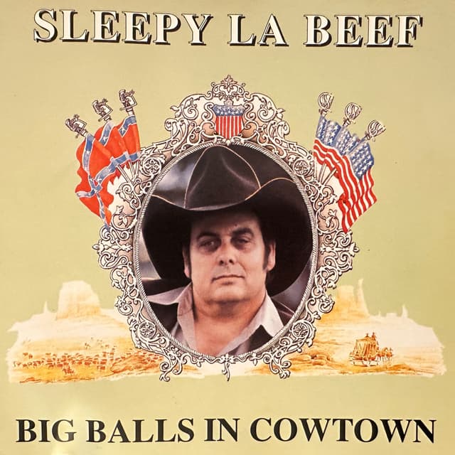 Album cover art for Big Balls in Cowtown
