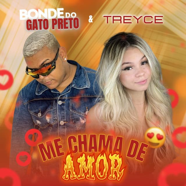 Album cover art for Me Chama de Amor