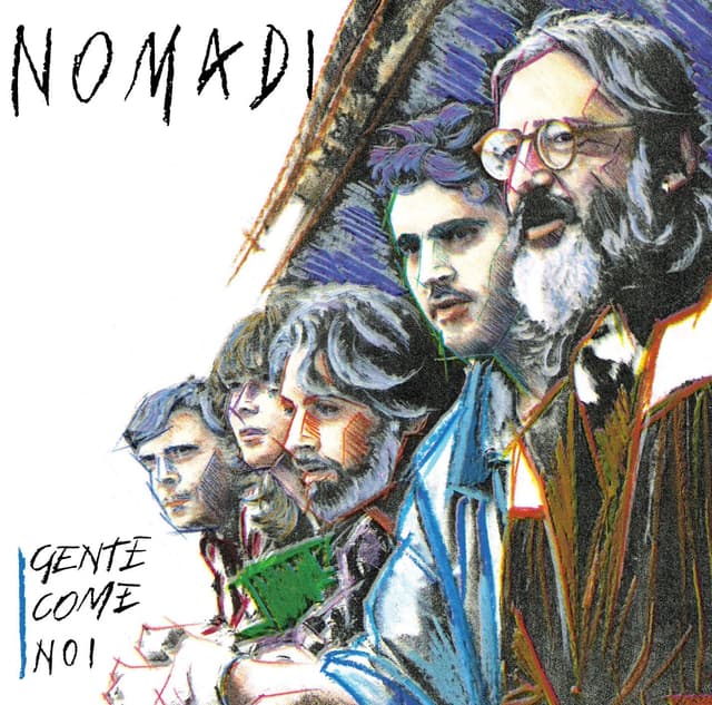 Album cover art for Gente Come Noi