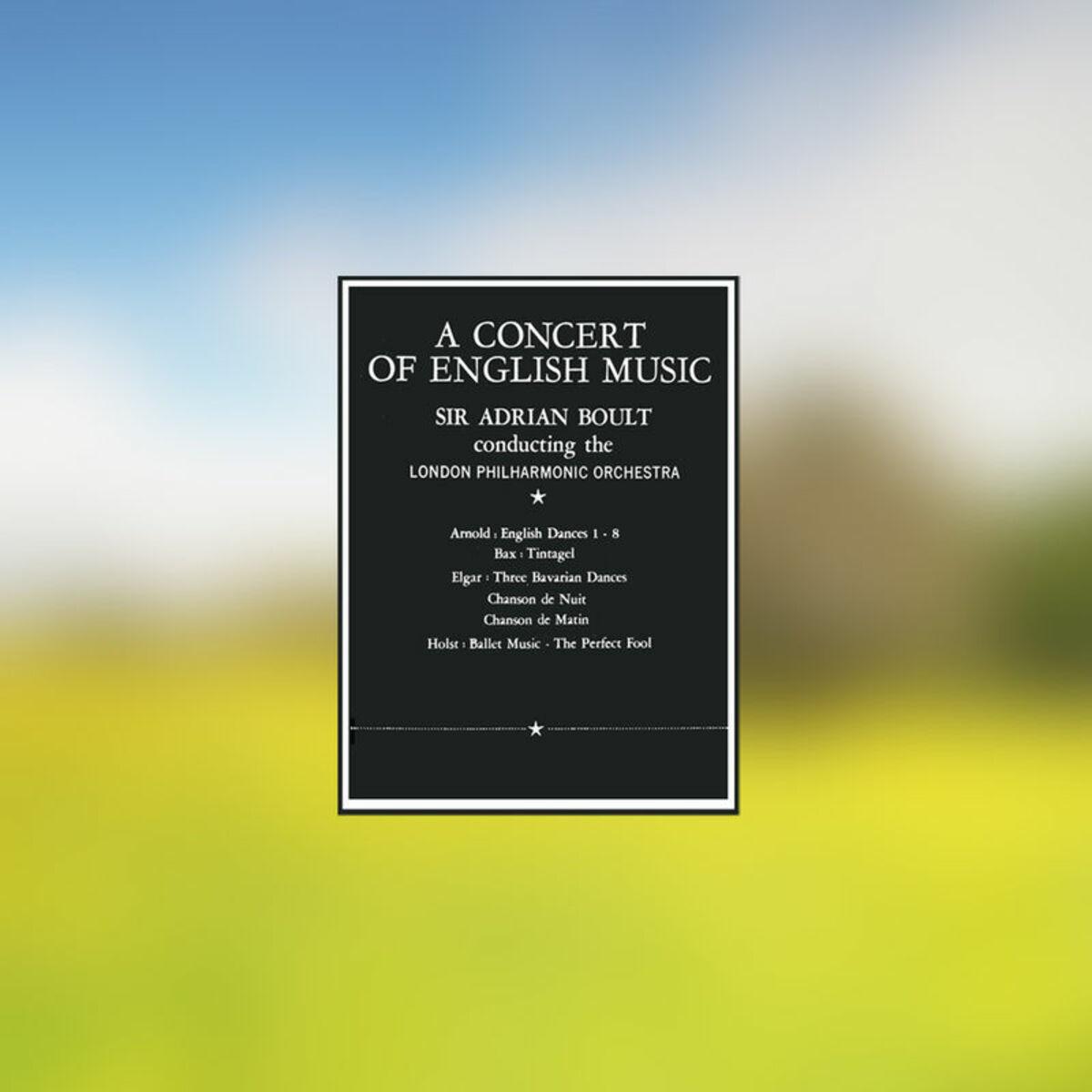 A Concert Of English Music (remastered)