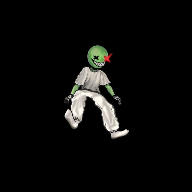 Album cover art for bad guy
