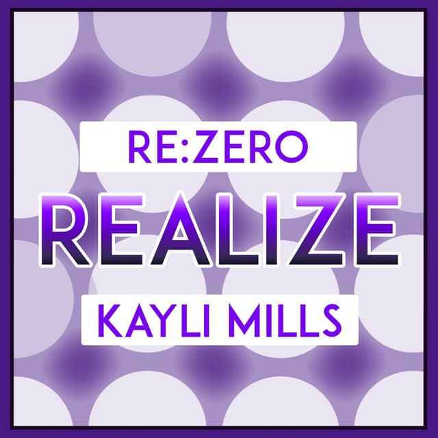 Album cover art for Realize
