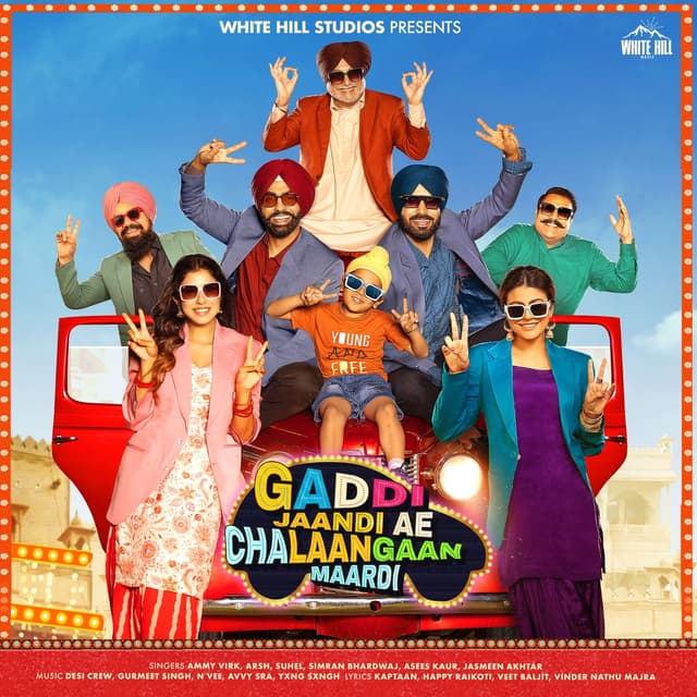 Album cover art for Gaddi Jaandi Ae Chalaangaan Maardi (Original Motion Picture Soundtrack)