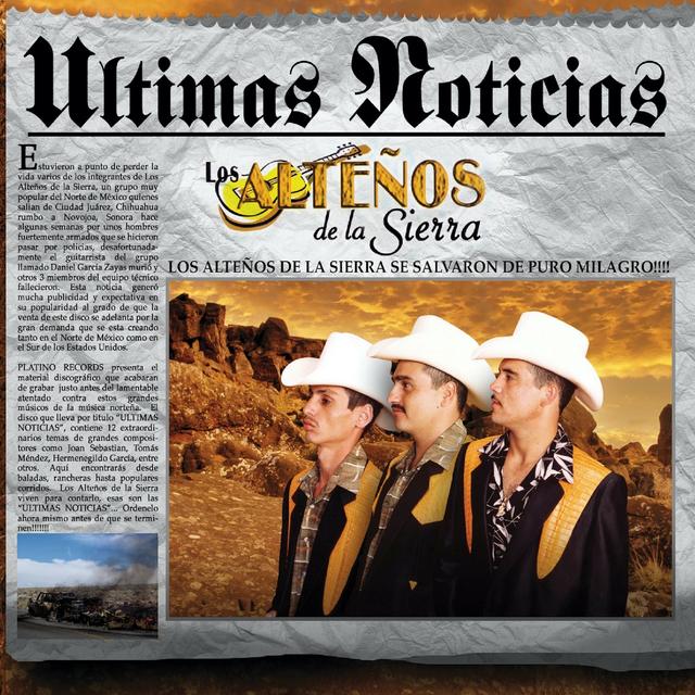 Album cover art for Ultimas Noticias