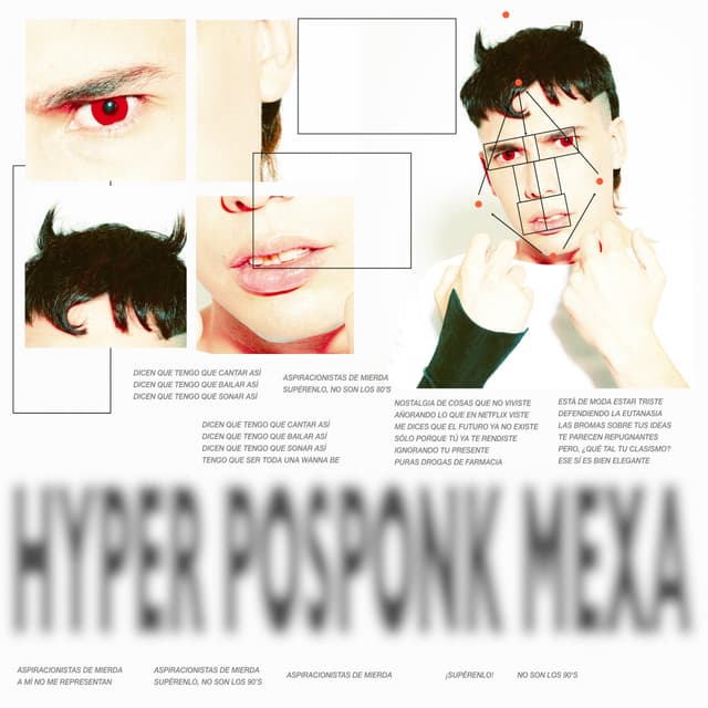 Album cover art for HYPER POSPONK MEXA