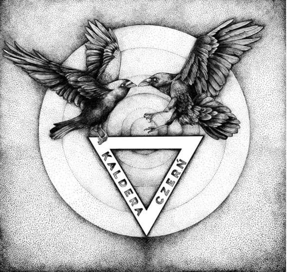 Album cover art for Kaldera / Czerń