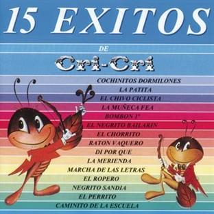 Album cover art for 15 Exitos De Cri Cri Vers. Orig. Vol. I