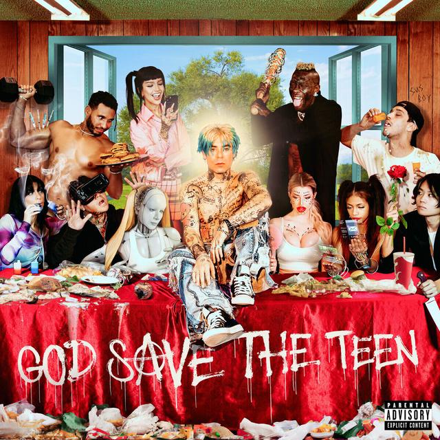 Album cover art for God Save the Teen