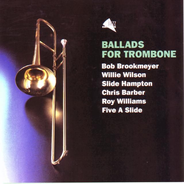 Album cover art for Ballads For Trombone