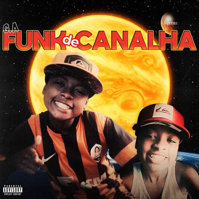 Album cover art for FUNK DE CANALHA