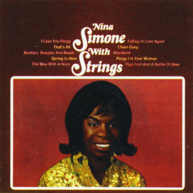 Album cover art for Nina Simone with Strings