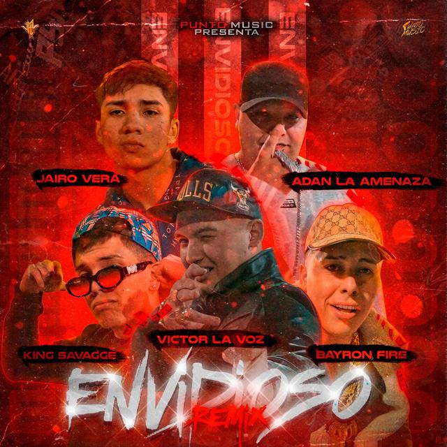 Album cover art for Envidioso Remix