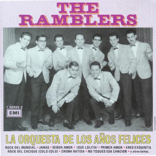 Album cover art for La Orq. De los Años Felices