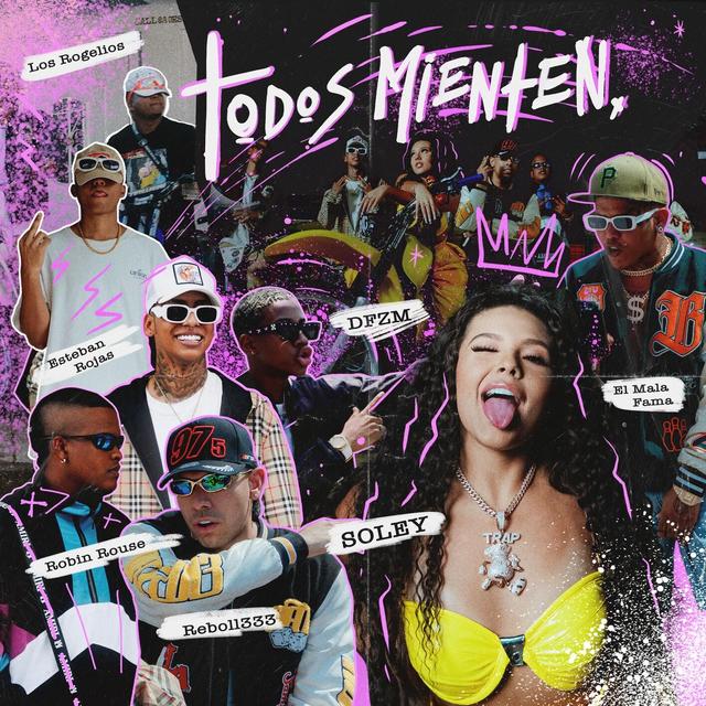 Album cover art for Todos Mienten