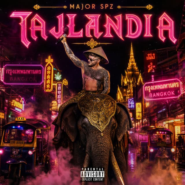 Album cover art for Tajlandia