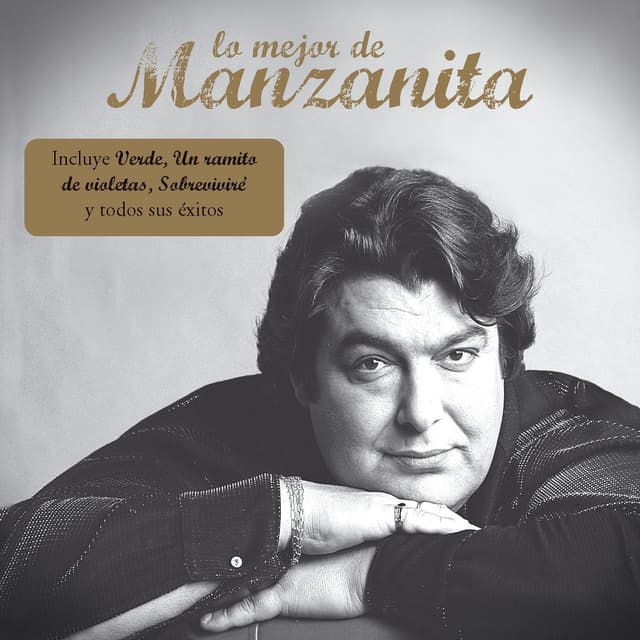 Album cover art for Lo mejor de Manzanita (Jewell)