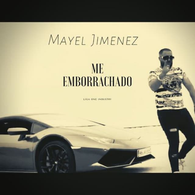 Album cover art for Me Emborrachado