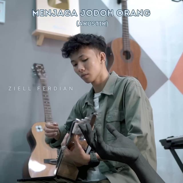 Album cover art for Menjaga Jodoh Orang (Akustik)