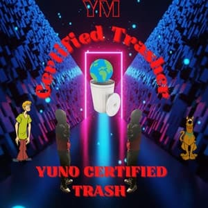 Album cover art for Yuno Certified Trash