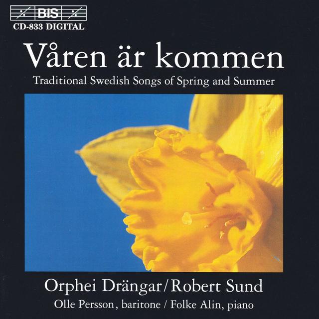 Album cover art for Våren är kommen