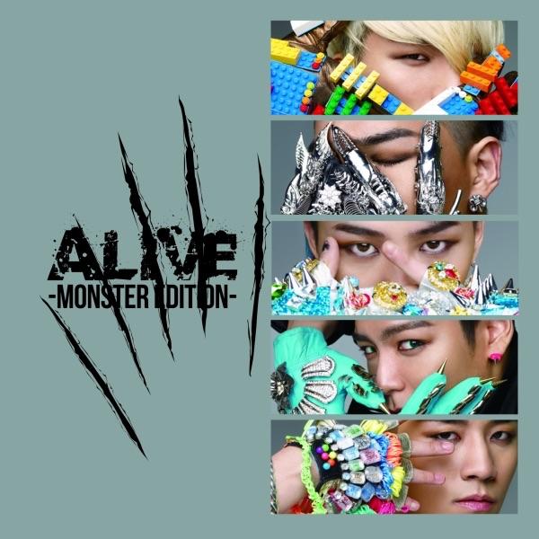 Album cover art for ALIVE -MONSTER EDITION-