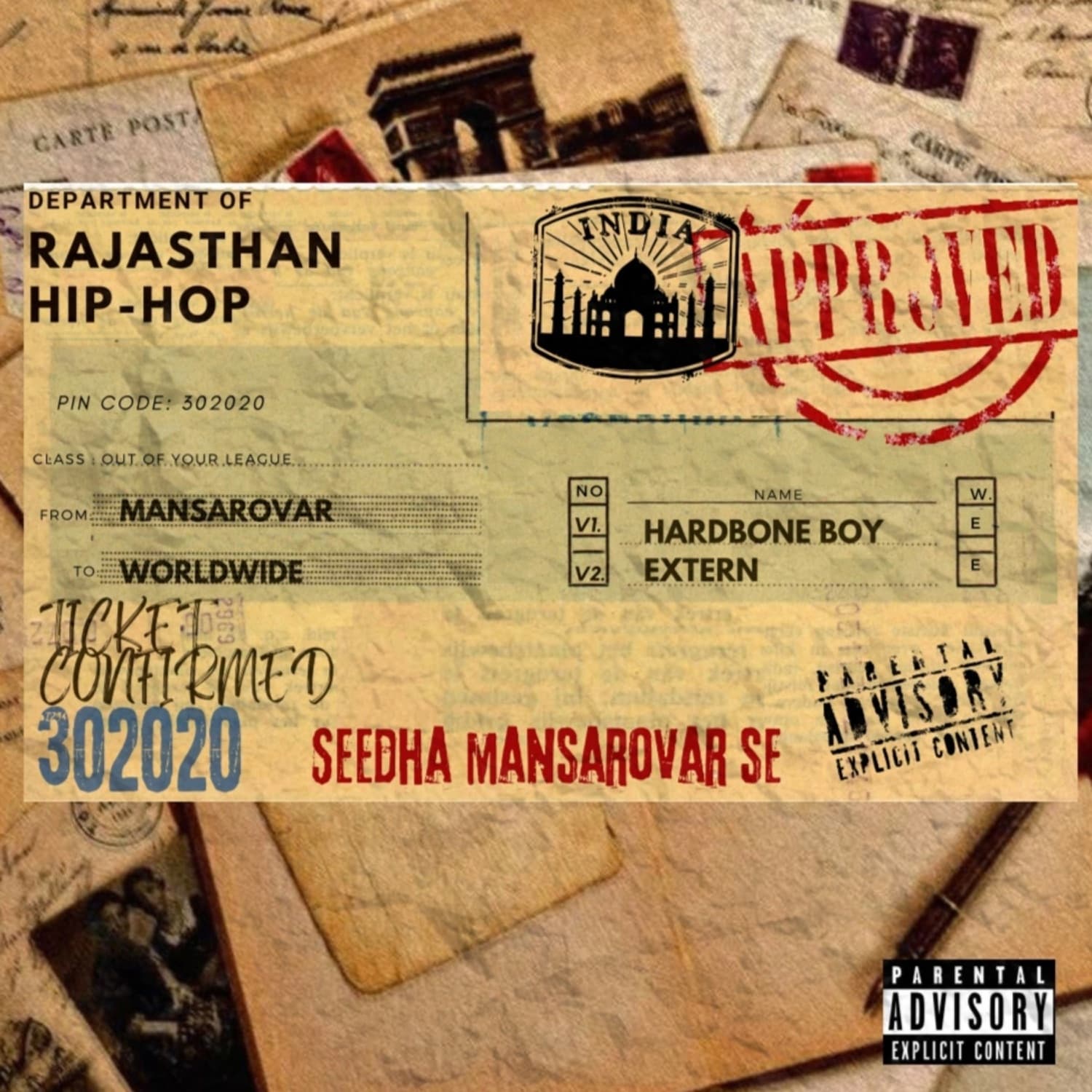 Lyric cover art