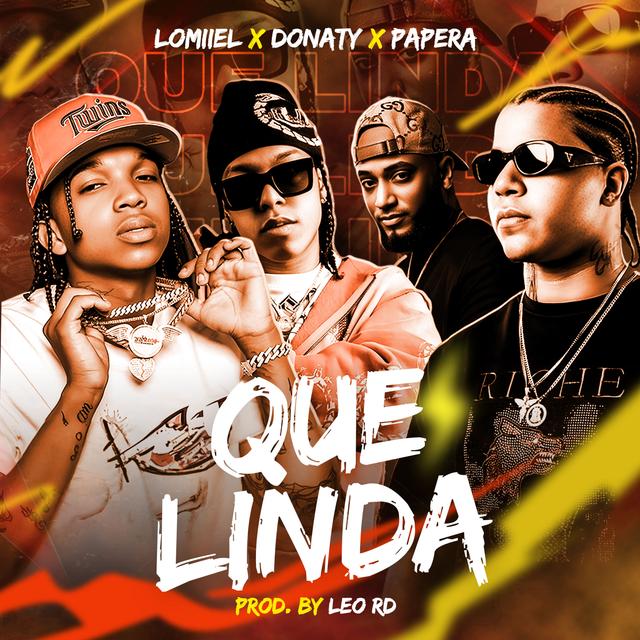 Album cover art for Que Linda