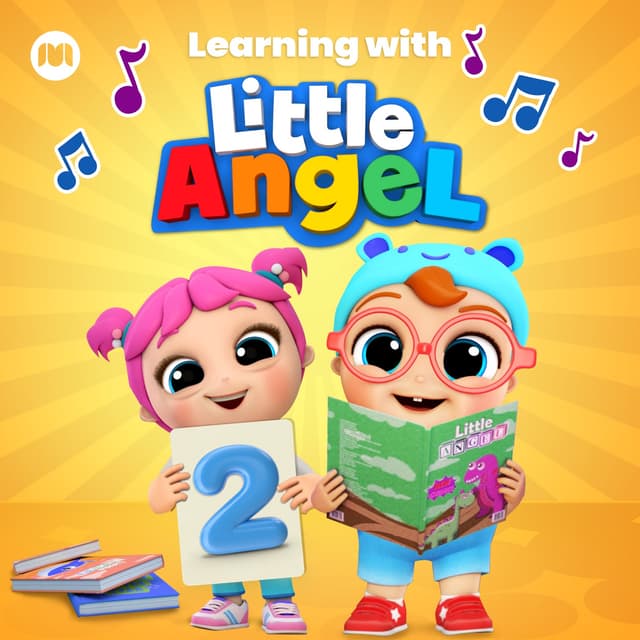 Album cover art for Learning with Little Angel