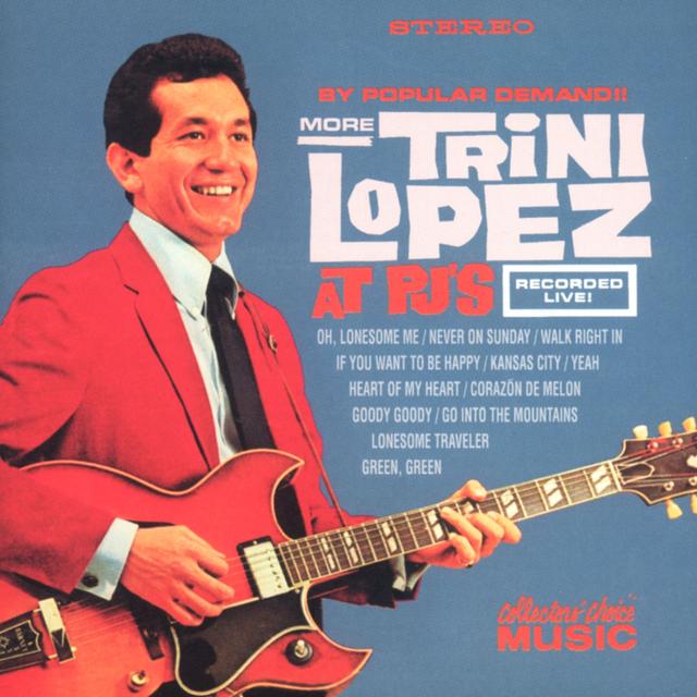 Album cover art for More Trini Lopez At Pj's