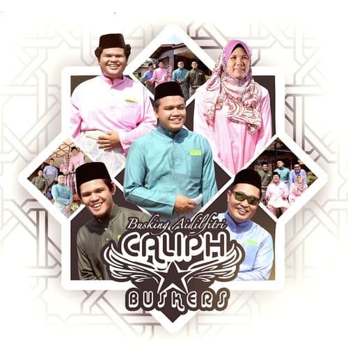 Album cover art for Busking Aidilfitri