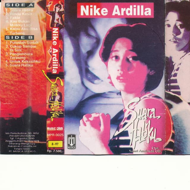 Album cover art for Suara Hatiku