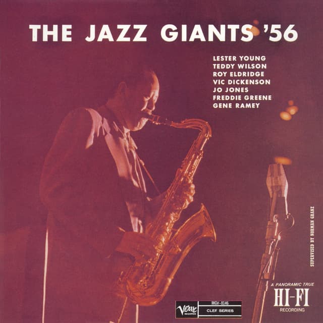 Album cover art for The Jazz Giants '56