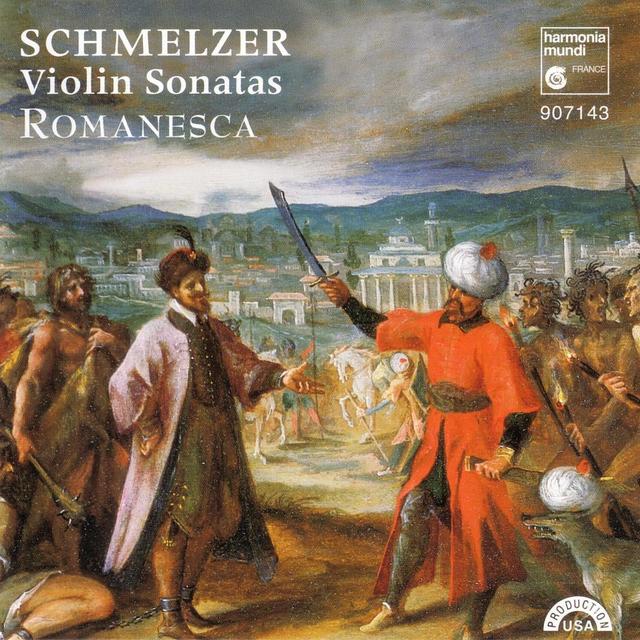 Album cover art for Schmelzer: Violin Sonatas
