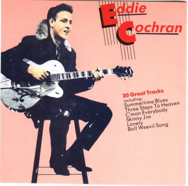 Album cover art for Eddie Cochran
