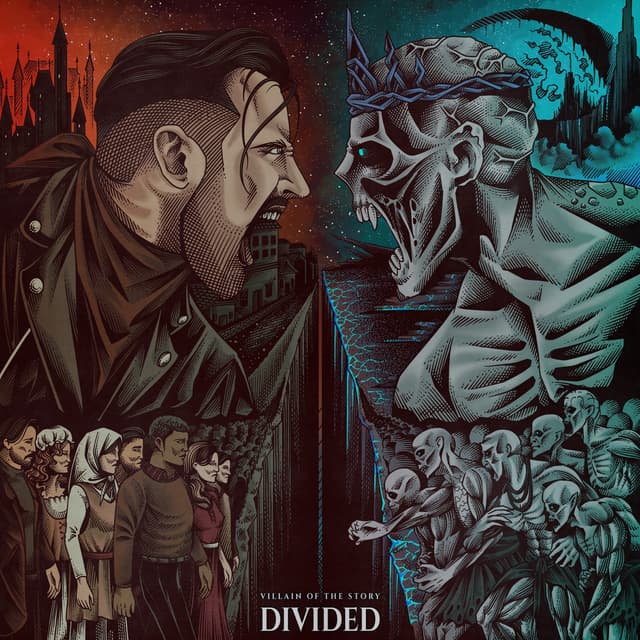 Album cover art for Divided