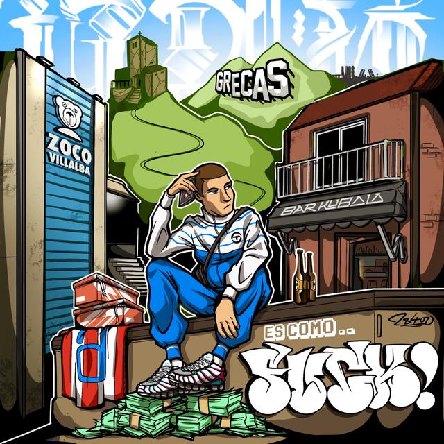 Album cover art for ES COMO FAK