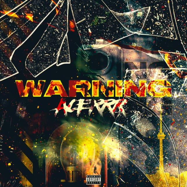 Album cover art for Warning