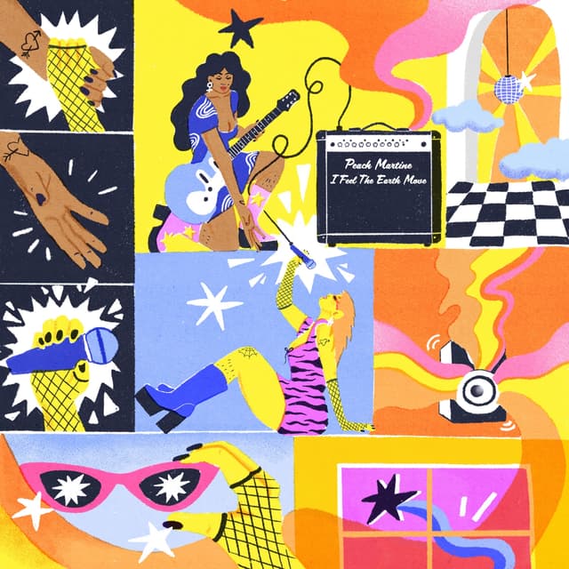 Album cover art for I Feel the Earth