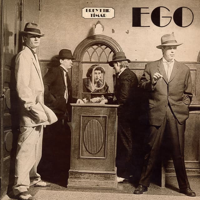 Album cover art for Breyttir tímar