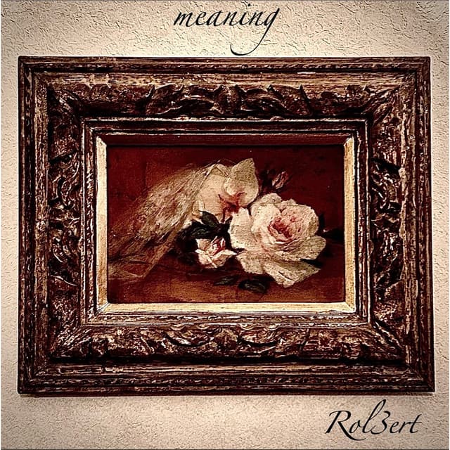 Album cover art for meaning