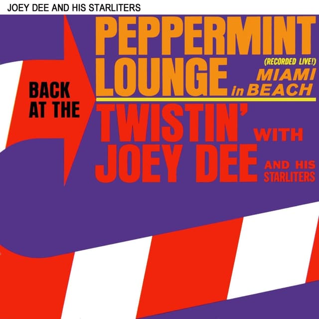 Album cover art for Back At The Peppermint Lounge/Twistin'